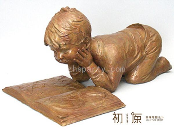 CYE-103儿童铜雕塑