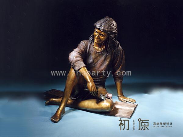 CYE-105女性铜雕塑