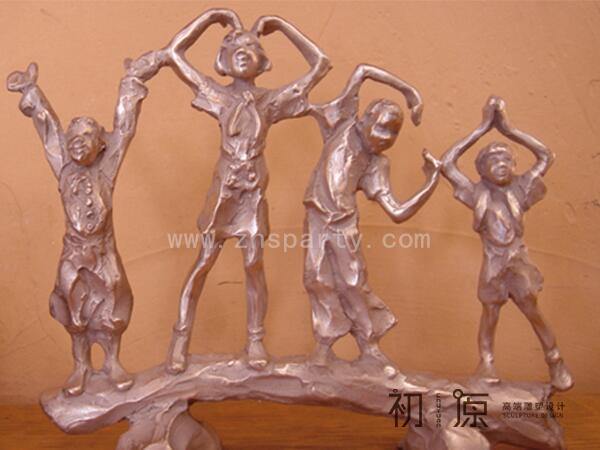 CYE-118儿童铜雕塑