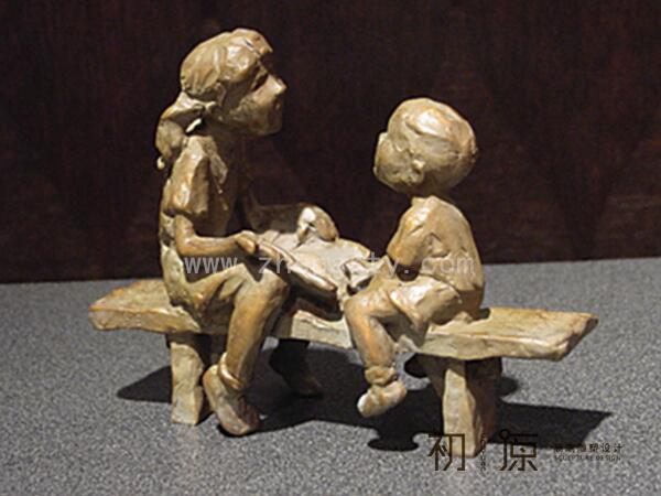 CYE-120儿童铜雕塑