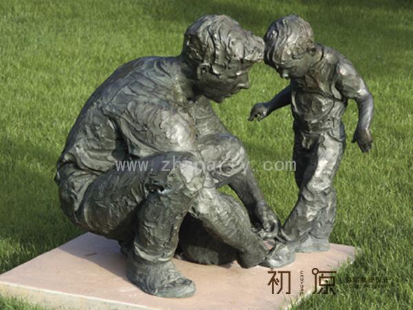 CYE-124关爱铜雕塑