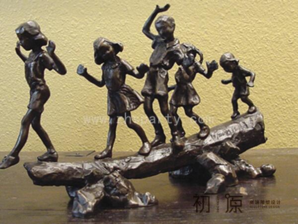 CYE-127儿童铜雕塑