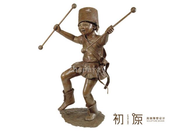 CYE-186儿童铜雕塑