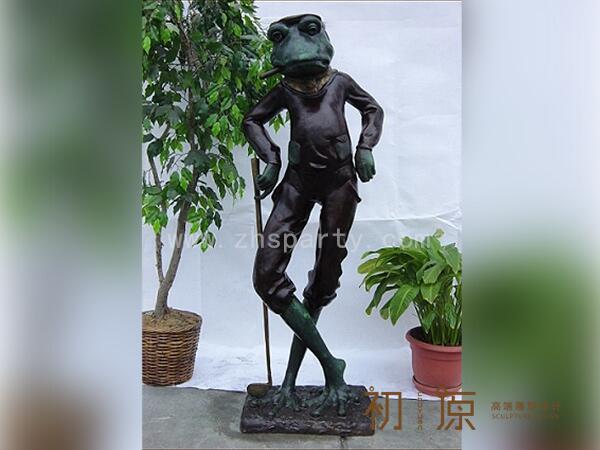 CYB-285铜青蛙雕塑