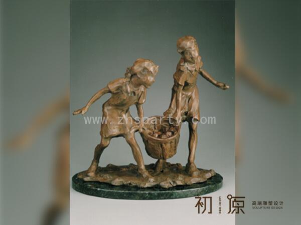 CYE-34儿童铜雕塑