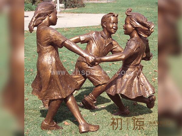 CYE-291儿童铜雕塑